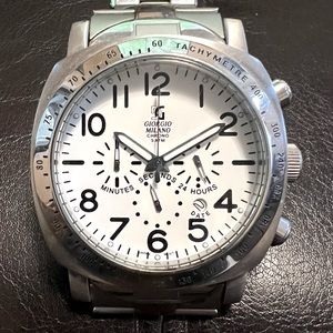 COPY - Men’s Giorgio Milano three dial Stainless Steel Watch